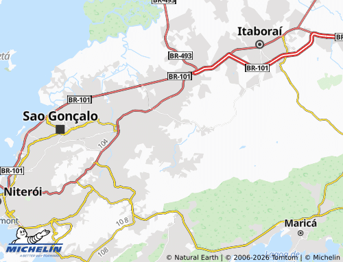 Mapa MICHELIN Marambaia - ViaMichelin