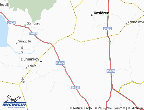 MICHELIN Cerityaylası map - ViaMichelin