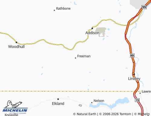 Mapa MICHELIN Freeman - ViaMichelin