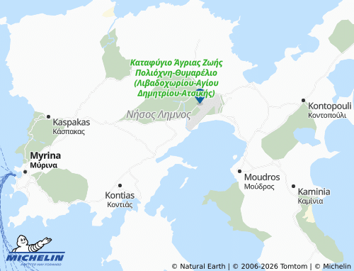 Carte MICHELIN Kallithea - ViaMichelin