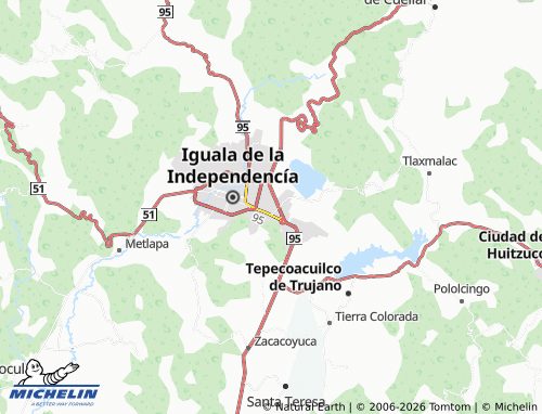 Mappa MICHELIN Tlatel II - ViaMichelin