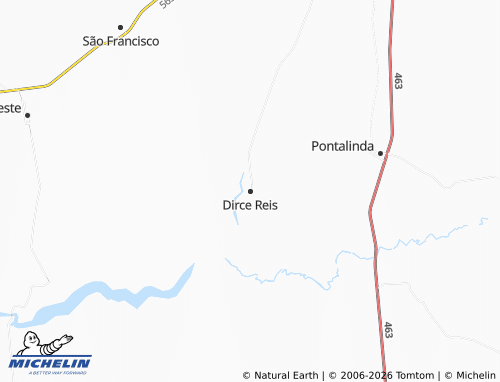 Carte MICHELIN Dirce Reis - ViaMichelin