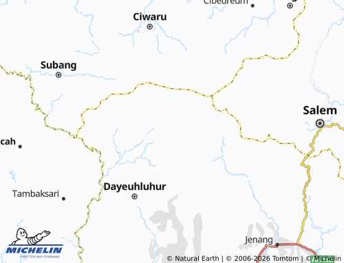 MICHELIN-Landkarte Sumpinghayu - ViaMichelin