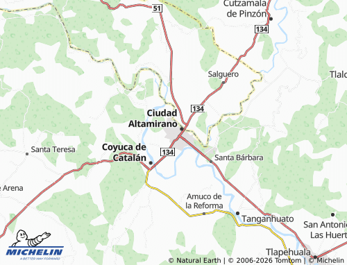 Mappa MICHELIN Linda Vista - ViaMichelin