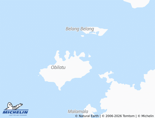 MICHELIN Soa Sangaji map - ViaMichelin