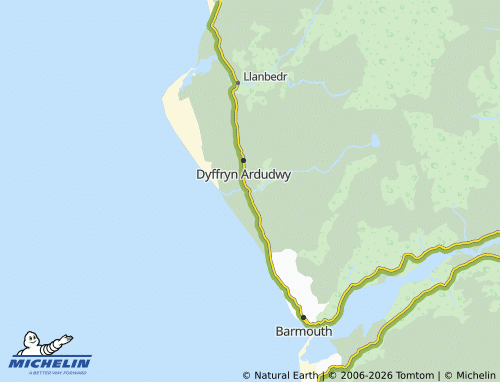 Mappa MICHELIN Tal-y-Bont - ViaMichelin