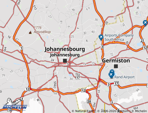 Mapa MICHELIN Bertrams - ViaMichelin