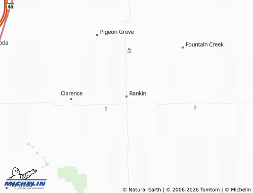 Mappa MICHELIN Rankin - ViaMichelin