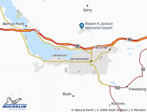Mappa MICHELIN Celoron - ViaMichelin