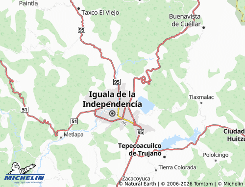 Mappa MICHELIN María de Los Ángeles - ViaMichelin