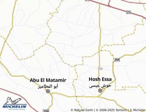 Mappa MICHELIN Koum Butrus - ViaMichelin