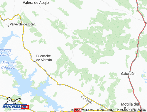 MICHELIN Barchín del Hoyo map - ViaMichelin