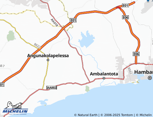 MICHELIN Mamadala North map - ViaMichelin