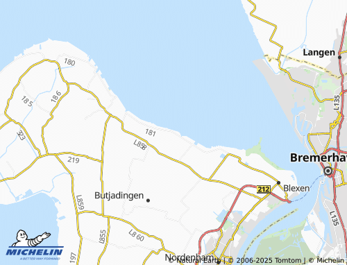 Carte MICHELIN Waddenserdeich - ViaMichelin