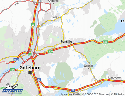 Carte MICHELIN Sävedalen - ViaMichelin
