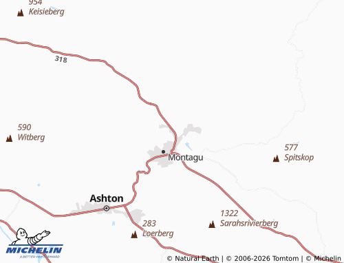 Carte MICHELIN Bergsig - ViaMichelin