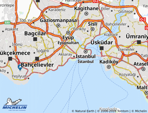 Mappa MICHELIN Aksaray - ViaMichelin