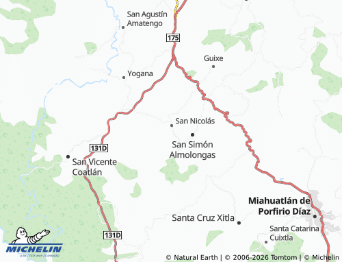 Mapa MICHELIN Arriba - ViaMichelin