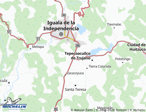 MICHELIN Rancho del Cura map - ViaMichelin