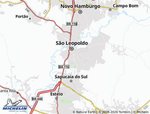 Mapa MICHELIN Morro do Espelho - ViaMichelin