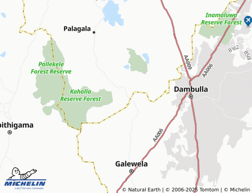 MICHELIN Budugehinna map - ViaMichelin