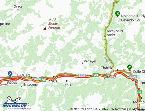 Mappa MICHELIN Vencorere - ViaMichelin