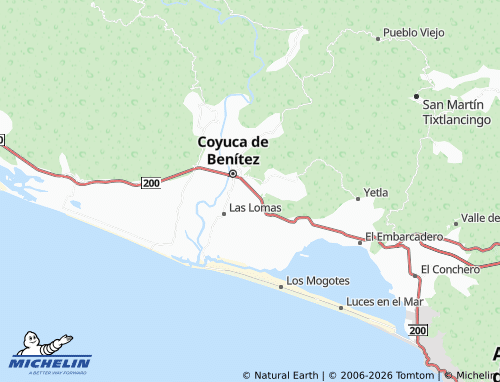 Mapa MICHELIN Mangos - ViaMichelin