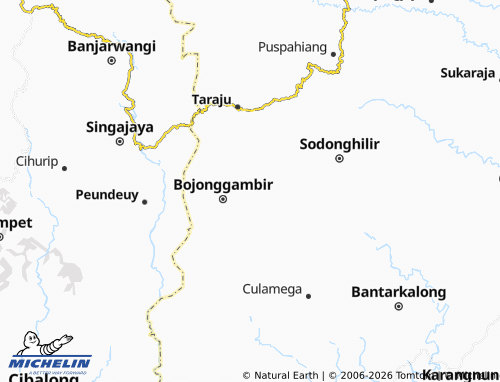 MICHELIN Mangkonjaya map - ViaMichelin