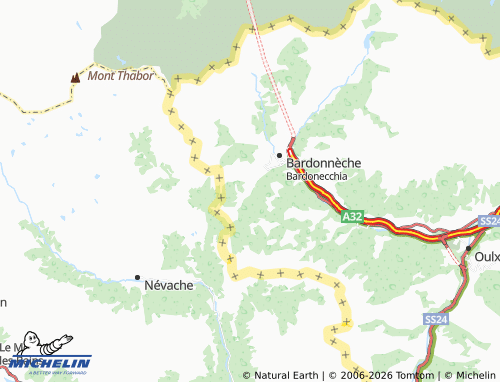 Mappa MICHELIN Melezet - ViaMichelin