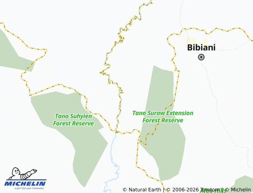 Mapa MICHELIN Amenso - ViaMichelin
