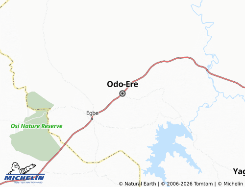 Carte MICHELIN Odo-Ere - ViaMichelin
