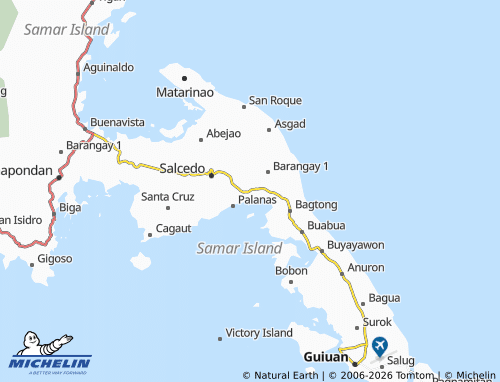 Mapa MICHELIN Barangay 2 - ViaMichelin