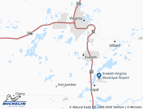 Carte MICHELIN Leonidas - ViaMichelin
