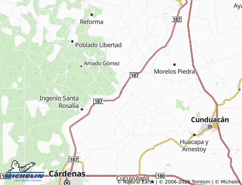 MICHELIN-Landkarte Poblado Carlos Rovirosa - ViaMichelin
