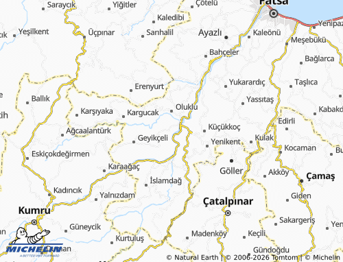 MICHELIN Salihli map - ViaMichelin