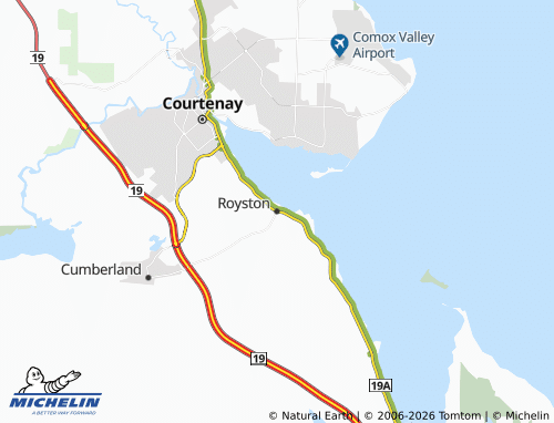 MICHELIN Royston map - ViaMichelin