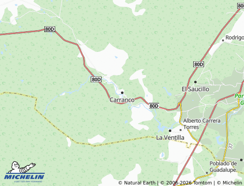 Carte MICHELIN Carranco - ViaMichelin