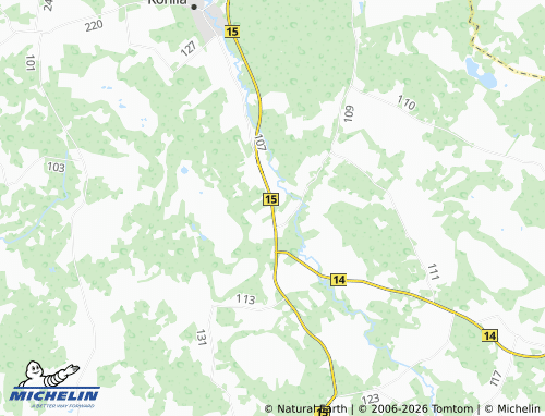 MICHELIN-Landkarte Röa - ViaMichelin