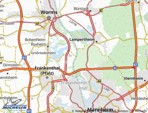 MICHELIN Petersau map - ViaMichelin