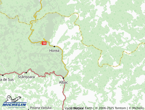 MICHELIN Dealu Lămășoi map - ViaMichelin