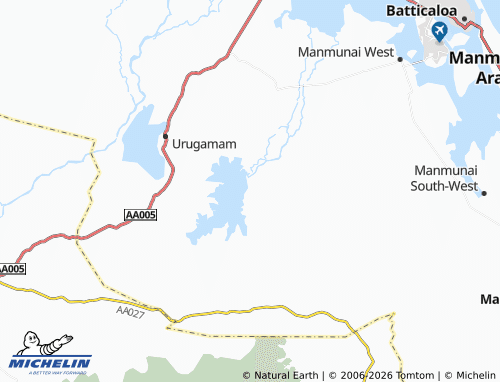Mappa MICHELIN Unnichchai - ViaMichelin