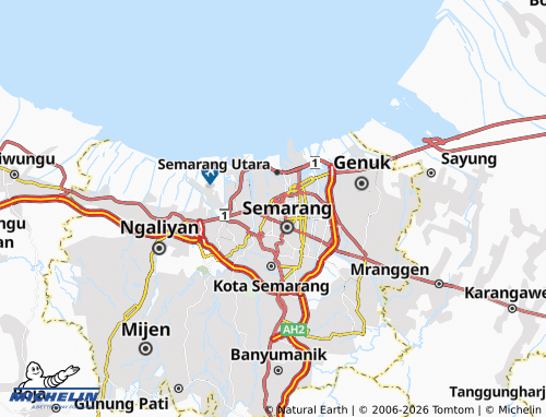 Mapa MICHELIN Sekayu - ViaMichelin