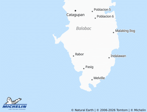 Mappa MICHELIN Rabor - ViaMichelin