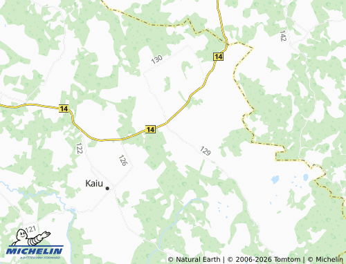 MICHELIN Kuimetsa map - ViaMichelin