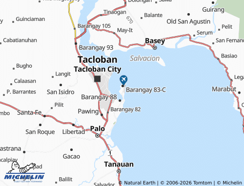 Mappa MICHELIN Barangay 83-A - ViaMichelin