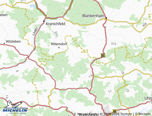 Mappa MICHELIN Haufeld - ViaMichelin
