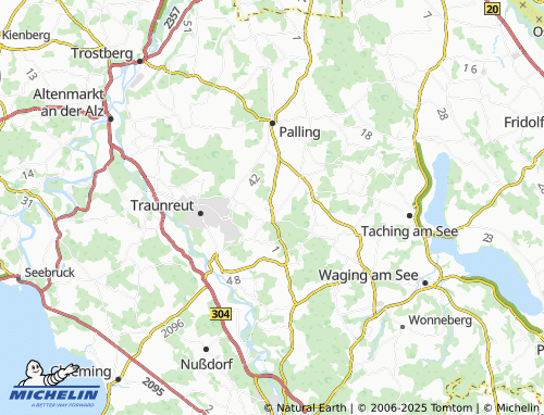 MICHELIN Oberweißenkirchen map - ViaMichelin