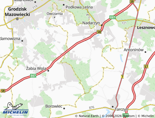 Mappa MICHELIN Rozalin - ViaMichelin