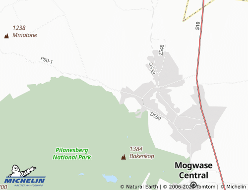 MICHELIN Ramoga map - ViaMichelin