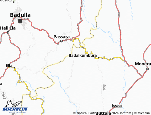 MICHELIN Ankada map - ViaMichelin